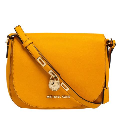 michael kors mustard bag